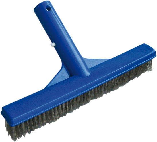 Brosse de paroi poils inox 26 cm / 290014010